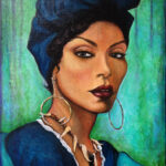 retrato de Marie Laveau Dori Hartley